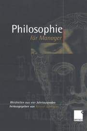 Cover von Philosophie für Manager