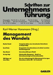 Cover von Management des Wandels