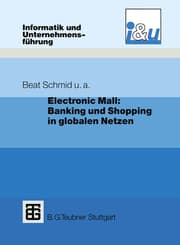 Cover von Electronic Mall: Banking und Shopping in globalen Netzen
