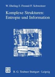 Cover von Komplexe Strukturen: Entropie und Information