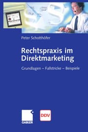 Cover von Rechtspraxis im Direktmarketing