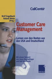 Cover von Customer Care Management