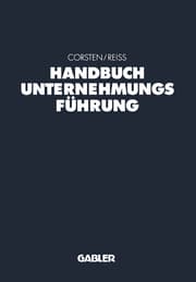 Cover von Handbuch Unternehmungsführung