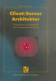 Cover von Client/Server-Architektur