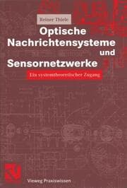 Cover von Optische Nachrichtensysteme und Sensornetzwerke