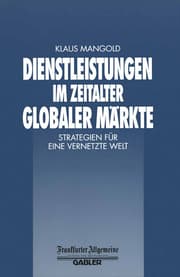 Cover von Dienstleistungen im Zeitalter Globaler Märkte