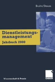 Cover von Dienstleistungsmanagement Jahrbuch 2000