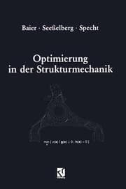 Cover von Optimierung in der Strukturmechanik