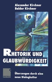 Cover von Rhetorik und Glaubwürdigkeit
