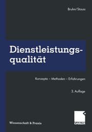Cover von Dienstleistungsqualität