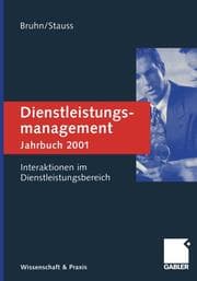 Cover von Dienstleistungsmanagement Jahrbuch 2001