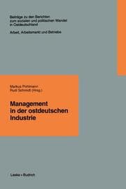 Cover von Management in der ostdeutschen Industrie