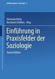 Cover von Einführung in Praxisfelder der Soziologie