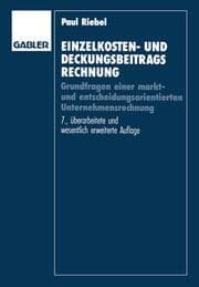 Cover von Einzelkosten- und Deckungsbeitragsrechnung