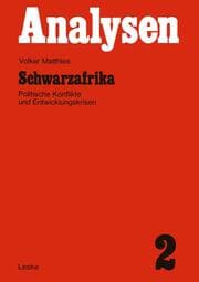 Cover von Schwarzafrika