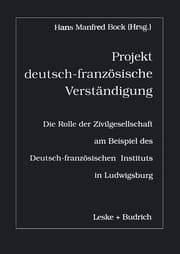 Cover von Projekt deutsch-französische Verständigung