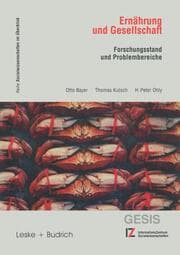 Cover von Ernährung und Gesellschaft
