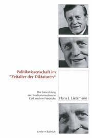 Cover von Politikwissenschaft im Zeitalter der Diktaturen