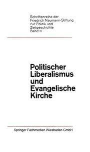Cover von Politischer Liberalismus und Evangelische Kirche