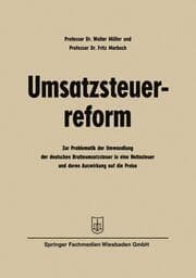 Cover von Umsatzsteuerreform