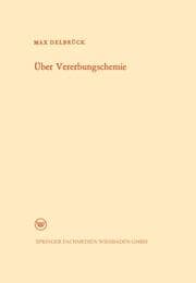 Cover von Über Vererbungschemie