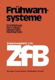 Cover von Frühwarnsysteme