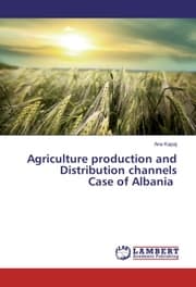 Cover von Agriculture production and Distribution channels Case of Albania
