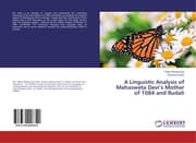 Cover von A Linguistic Analysis of Mahasweta Devis Mother of 1084 and Rudali
