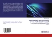 Cover von Management and utilization of non motorized transport