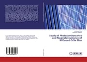 Cover von Study of Photoluminescence and Magnetoresistance of Bi Doped CdSe Thin