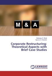 Cover von Corporate Restructuring: Theoretical Aspects with Brief Case Studies
