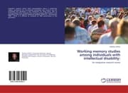 Cover von Working memory studies among individuals with intellectual disability: