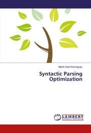 Cover von Syntactic Parsing Optimization