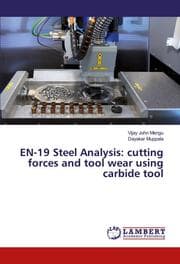 Cover von EN-19 Steel Analysis: cutting forces and tool wear using carbide tool