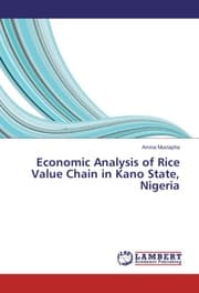 Cover von Economic Analysis of Rice Value Chain in Kano State, Nigeria
