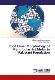 Cover von Root Canal Morphology of Mandibular 1st Molar in Pakistani Population