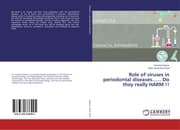 Cover von Role of viruses in periodontal diseases...... Do they really HARM !!
