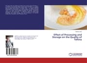 Cover von Effect of Processing and Storage on the Quality of Tehina
