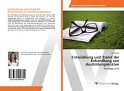 Cover von Entwicklung und Stand der Behandlung von Ausbildungskosten