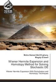 Cover von Wiener Hermite Expansion and Homotopy Method for Solving Stochastic DE