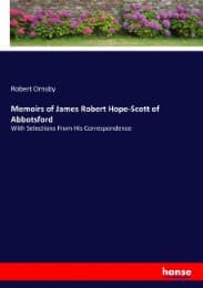 Cover von Memoirs of James Robert Hope-Scott of Abbotsford