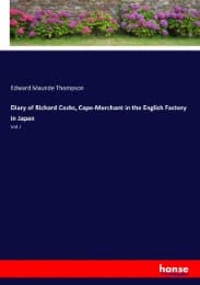 Cover von Diary of Richard Cocks, Cape-Merchant in the English Factory in Japan