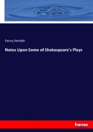 Cover von Notes Upon Some of Shakespeare's Plays