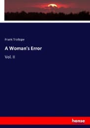 Cover von A Woman's Error