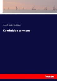 Cover von Cambridge sermons