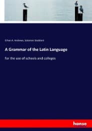 Cover von A Grammar of the Latin Language
