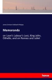 Cover von Memoranda