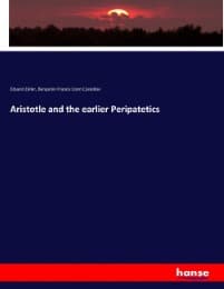 Cover von Aristotle and the earlier Peripatetics