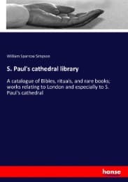 Cover von S. Paul's cathedral library