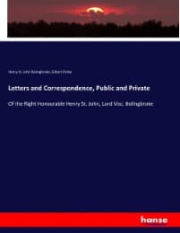 Cover von Letters and Correspondence, Public and Private